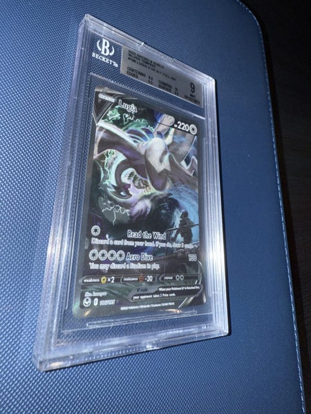 BGS 9 - Lugia V (Alternate Art) 186/195 Silver Tempest SWSH Pokemon Card62866853077761114
