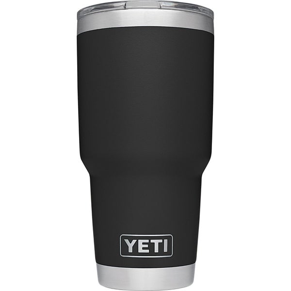 YETI Rambler 30 oz Stainless Steel Vacuum Insulated Tumbler with Lid Black Carousel 1