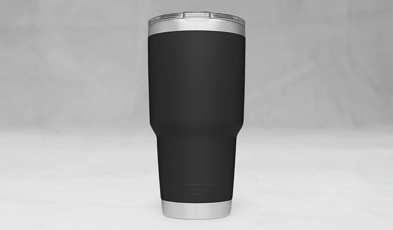 YETI Rambler 30 oz Stainless Steel Vacuum Insulated Tumbler with Lid Black Carousel 2