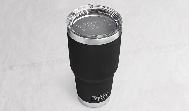 YETI Rambler 30 oz Stainless Steel Vacuum Insulated Tumbler with Lid Black Carousel 3