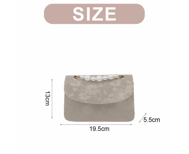 bag women's fashion Pearl handbag chain shoulder crossbody bag Carousel 2