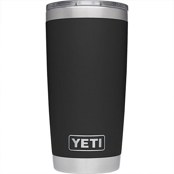 YETI Rambler 20 oz Stainless Steel Vacuum Insulated Tumbler with Lid Black Carousel 1