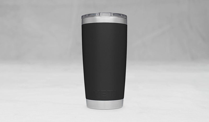 YETI Rambler 20 oz Stainless Steel Vacuum Insulated Tumbler with Lid Black Carousel 2