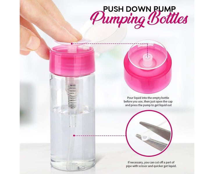 Nail Polish Gel Remover Tools Kit with Nail Clips, 100ml Nail Polish Remover Carousel 5