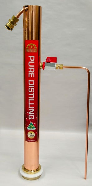 Pure Distilling Copper Reflux Condenser Carousel 1