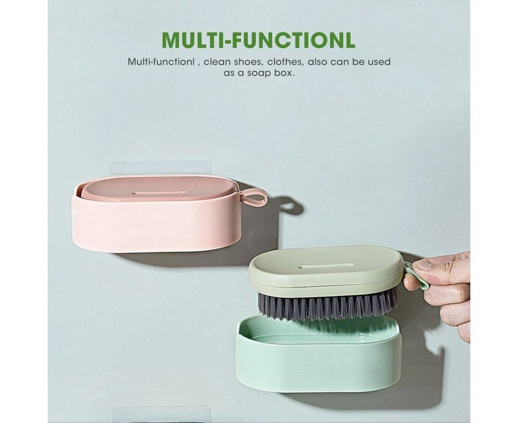 Multi-functionl Shoes Cleaning Brush Wall Hanging Household Brushes for Bathr Carousel 5