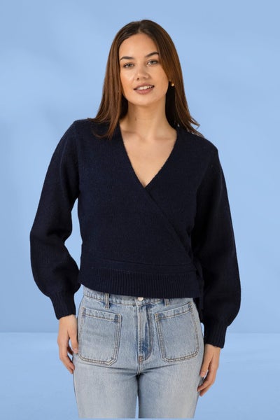 Stella and Gemma August Cardigan Navy Carousel 1