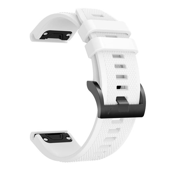 QuickFit 22mm Rubber Strap for Garmin Instinct 2 Carousel 2