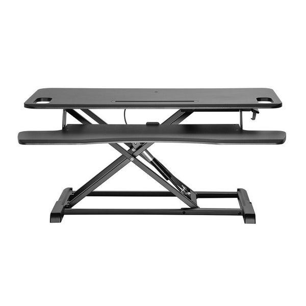 Brateck DWS28-02NBLK Sit-Stand Workstation - Gas-Spring Scissor Lift Carousel 2