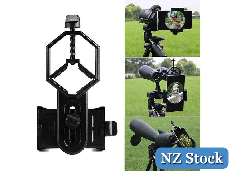 Telescope Binocular Monocular Mobile Phone Adapter Mount Carousel 1