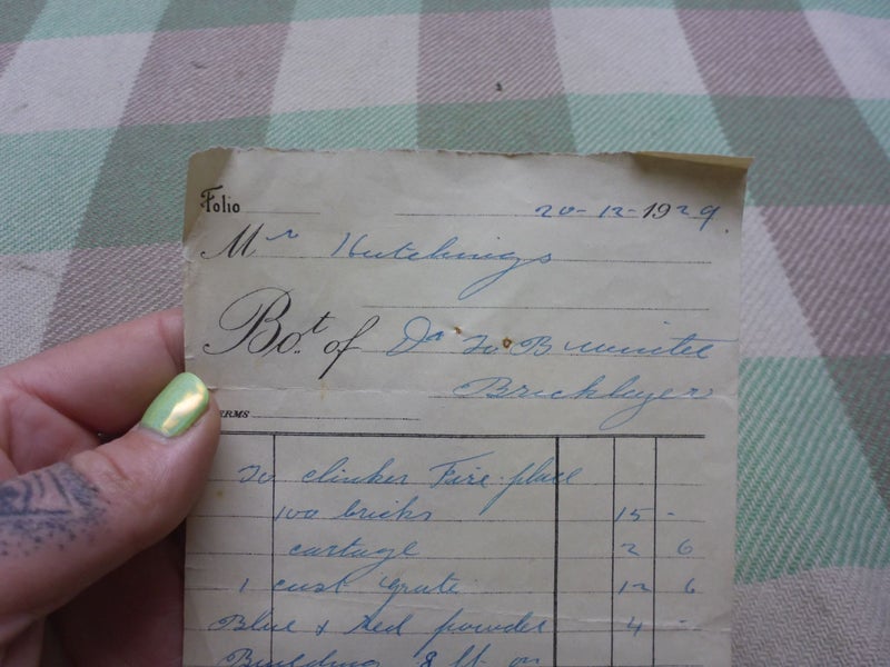 Awesome Old NZ Receipt Document 1929 New Zealand Carousel 2