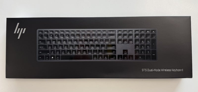 HP 975 Dual-Mode USB Bluetooth Wireless Keyboard 3Z726AA628647384780831115