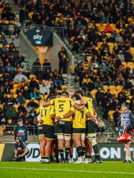 Lunch with three Hurricanes' All Blacks Carousel 1