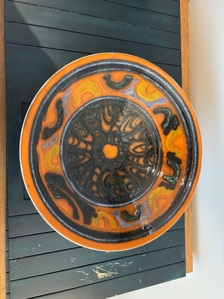 Mid century retro Poole Delphis Bowl629404920965151125