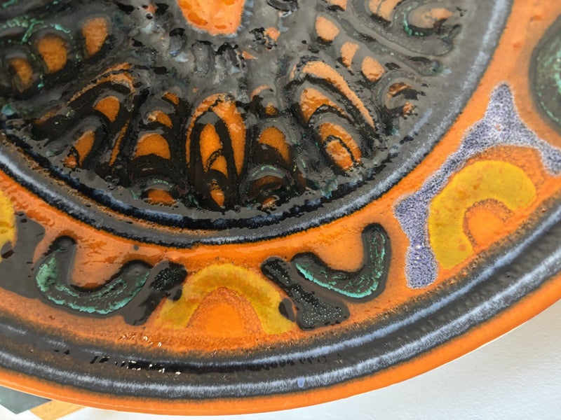 Mid century retro Poole Delphis Bowl62940492096515112