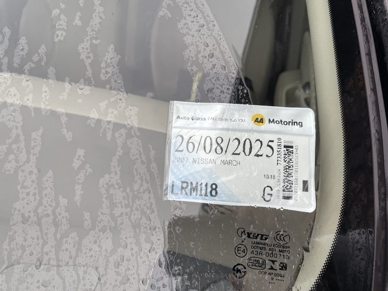 2007 Nissan March62865837677314112