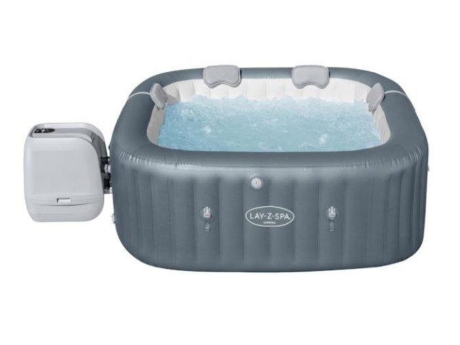 Bestway Inflatable Lay-Z Spa Hawaii Hydrojet Pro Carousel 1