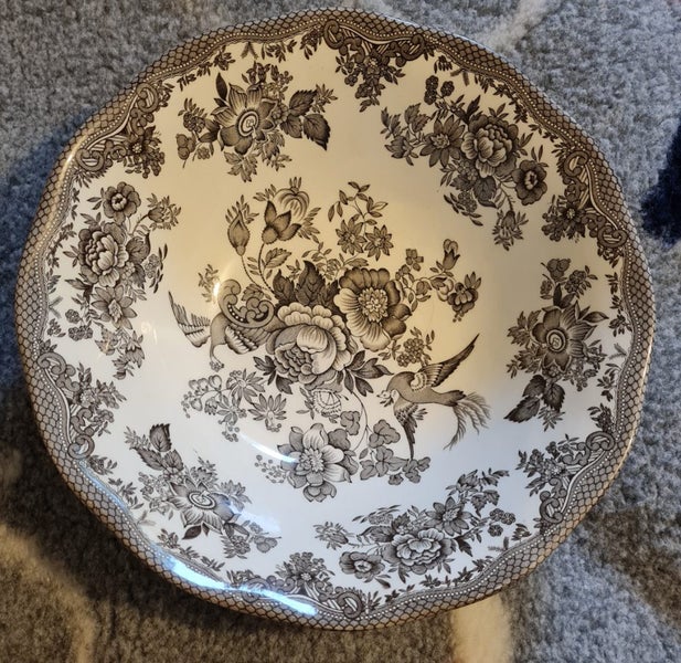 Vintage Enoch Wedgwood (Tunstall) Ltd "Asiatic Pheasants" vegetable serving bowl62865828852097113