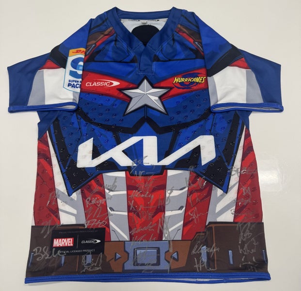 NZ Super Rugby Signed Marvel Jerseys Carousel 2