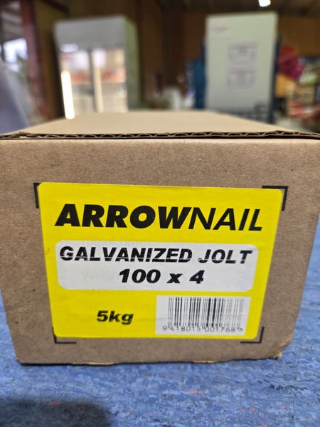 100 x 4 Galv Jolt Head Nails 5kg- $1 Reserve Carousel 1