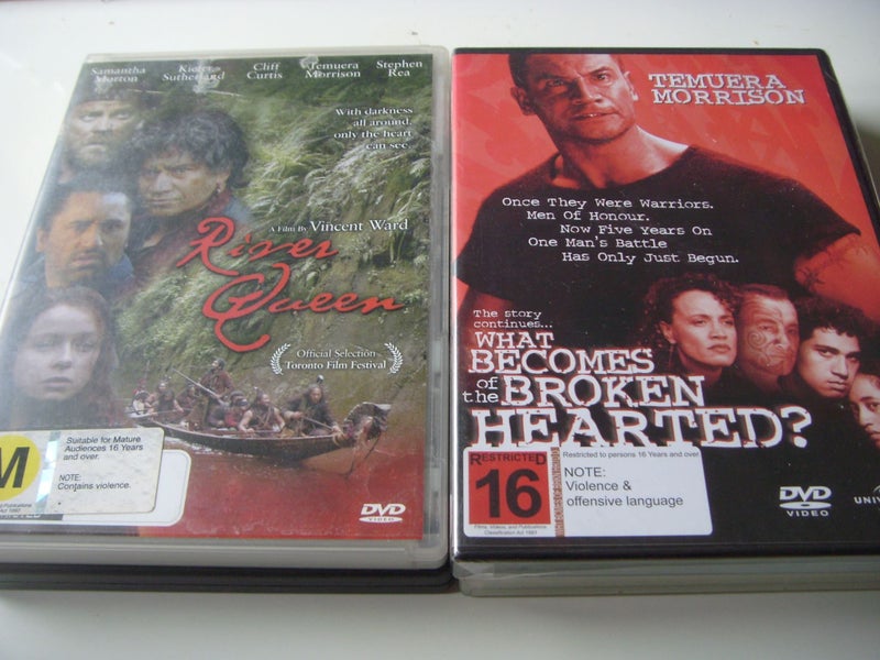 NZ Maori Movies DVDs x 4 River Queen, Broken Hearted, Boy Whale Rider62957611883523111