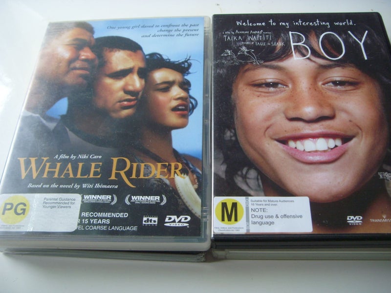 NZ Maori Movies DVDs x 4 River Queen, Broken Hearted, Boy Whale Rider62957611883523112
