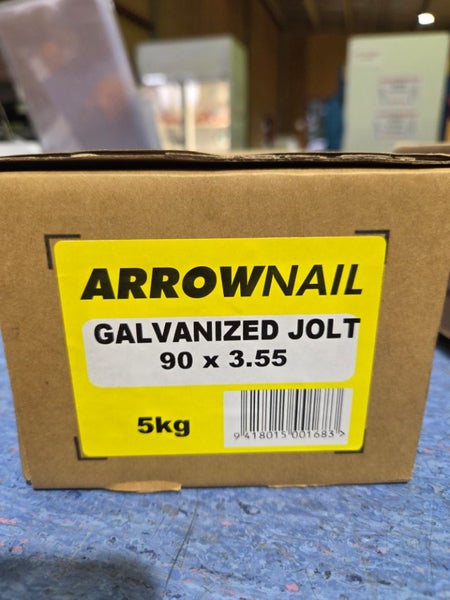 90 x 3.55 Galv Jolt Head Nails 5kg- $1 Reserve Carousel 1