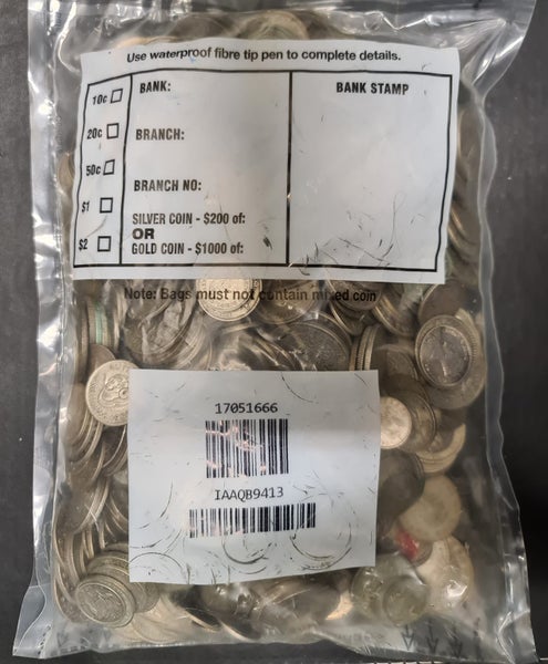 NEW ZEALAND .500 FINE SILVER COINS, MASSIVE LOT OF 20 KILOGRAMS629385865584651117
