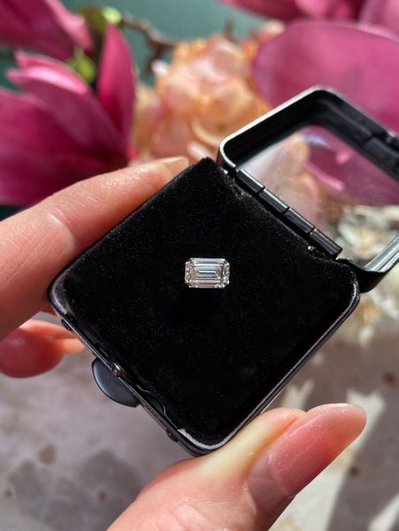 $1 RES ~ $1449 Buy Now * 1.01ct Emerald Cut Diamond - Lab Grown Carousel 2
