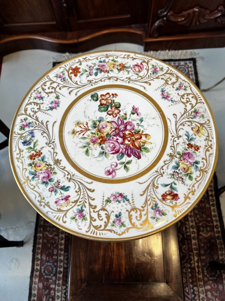 Beautiful Antique Signed Limoges Hand Painted Table #AWH862865826683393112