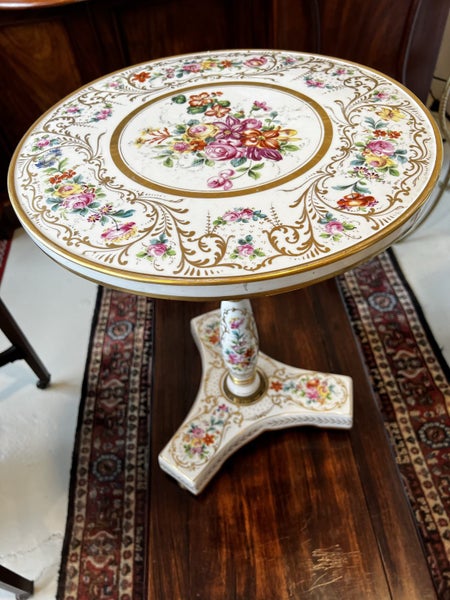 Beautiful Antique Signed Limoges Hand Painted Table #AWH862865826683393114