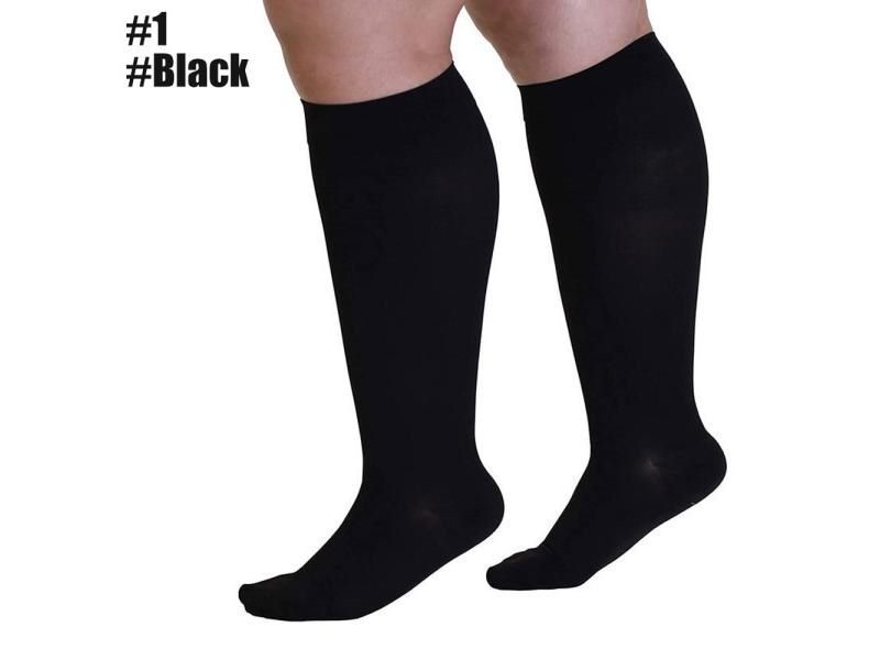 1Pair Plus Size S-7XL Running Athletics Compression Sleeves Leg Calf Men Carousel 1