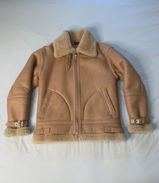 Stolen Girlfriends Club Shearling Leather Jacket - Near New Condition! RRP$279962950005714947119