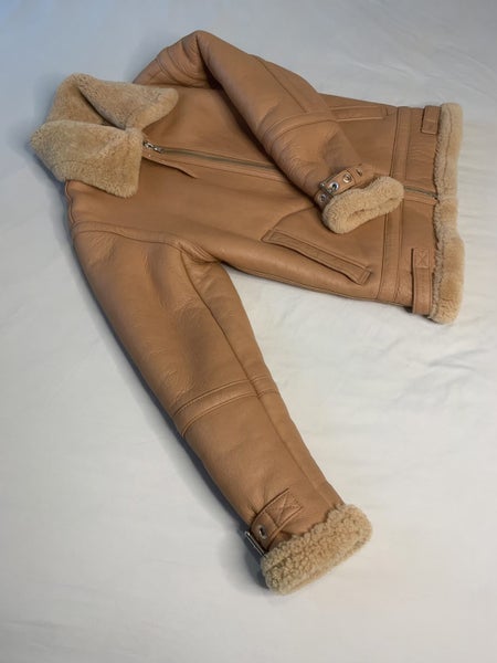 Stolen Girlfriends Club Shearling Leather Jacket - Near New Condition! RRP$279962950005714947113