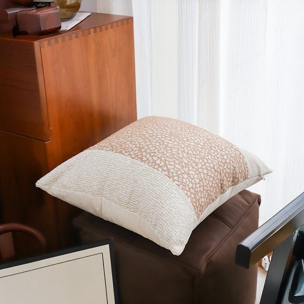 SOGA 50x50cm White Cushion - Decorative Luxury Floor Pad Carousel 7