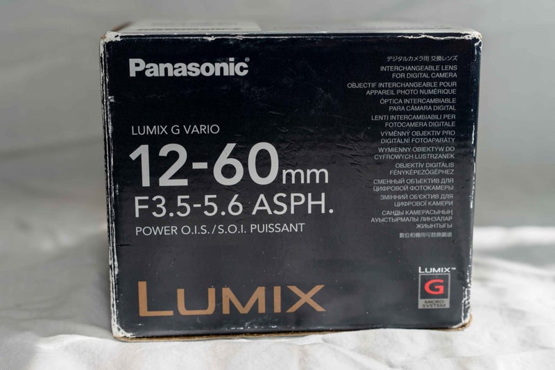 Panasonc Lumix 12-60mm f3.5-5.6 Lens62863868322433114
