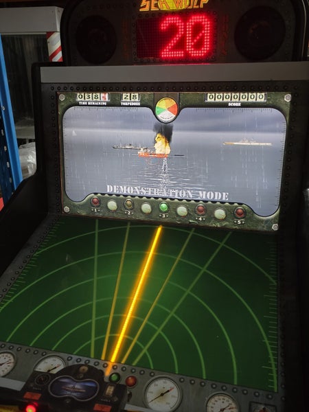 Sea Wolf Arcade Machine Carousel 1