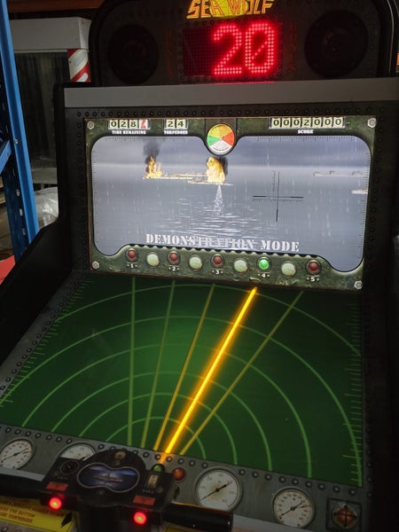 Sea Wolf Arcade Machine Carousel 4