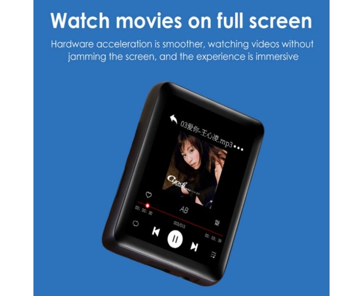 Metal MP3 Portable Student Version Touch Bluetooth MP4 Non -destructive Music Carousel 3