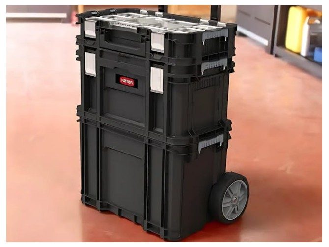 Keter Connect Rolling System Toolbox Carousel 2