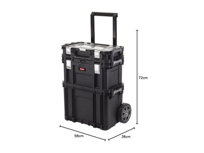 Keter Connect Rolling System Toolbox Carousel 5