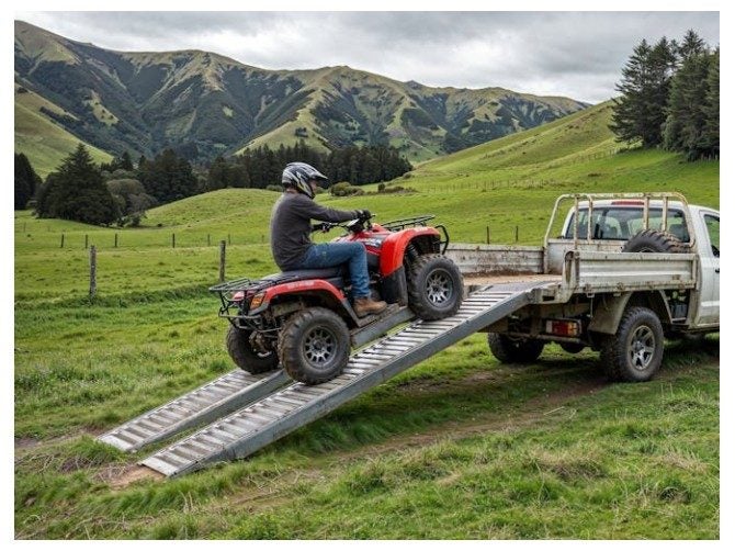 TRUCK LOADING RAMPS - Pair Carousel 2