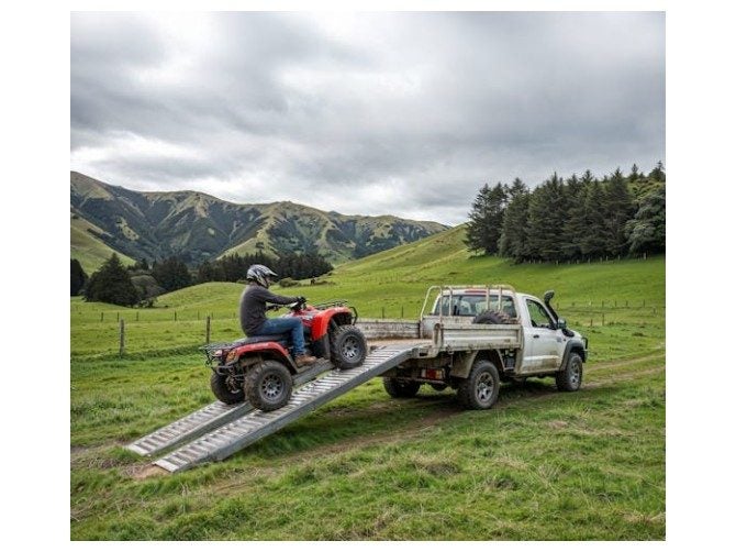 TRUCK LOADING RAMPS - Pair Carousel 8