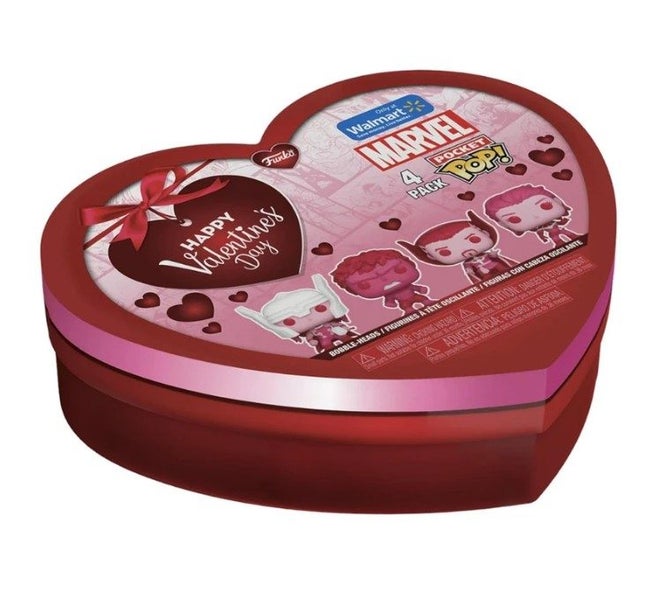 Marvel Comics: Valentines (Pink) - Pocket Pop! Heart Box 4-Pack Carousel 3