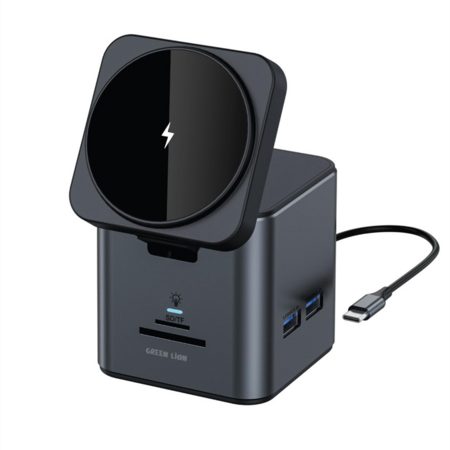 9 In 1 Laptop Docking Station Compatible with MagSafe Type-C With PD 100W Output Carousel 1