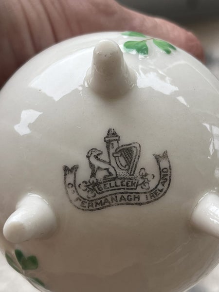 Belleek 2nd Black Mark Period Cream Jug62864741386241114
