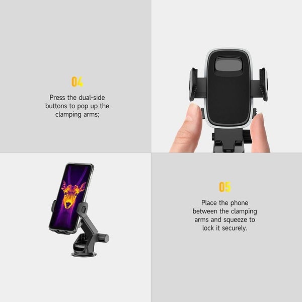 Armor Phone Next Gen Vehicle Phone Holder, Dash/Windscreen, For Large Rugged ... Carousel 9