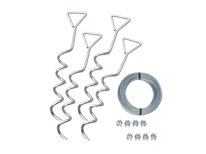 GAZEBO GROUND ANCHOR KIT - HEAVY DUTY Carousel 1