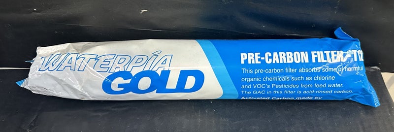 WATERPIA GOLD Pre-Carbon Filter T-12" - $1 Reserve (PU30 Cubby) Carousel 1