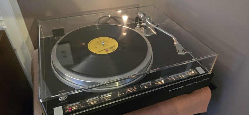 Classic vintage turntable - Kenwood KD-850 direct drive for REPAIR62865827950595112
